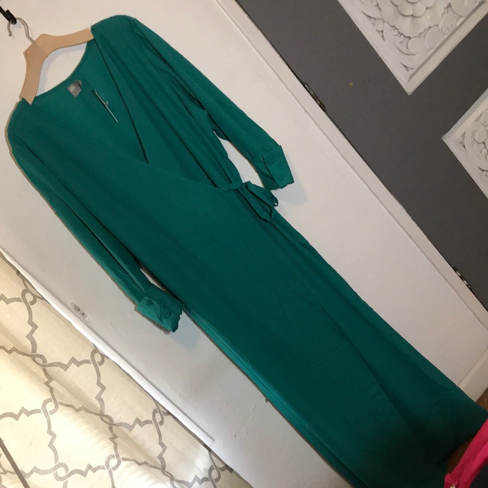 Asos Maxi wrap around dress plus size